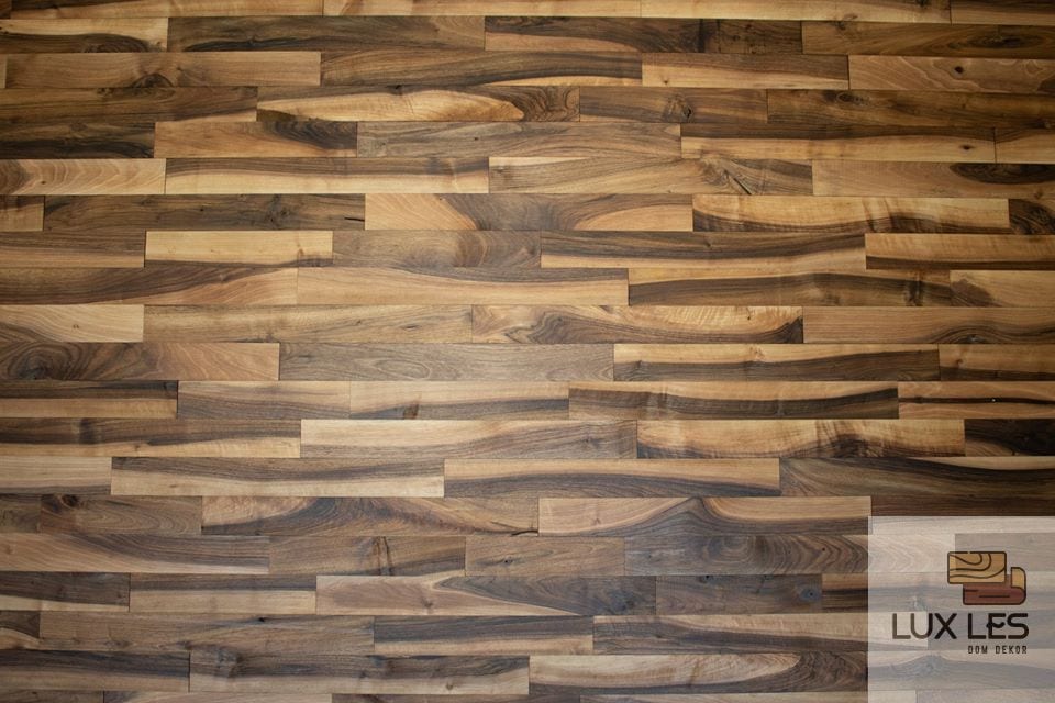 3D Wooden Wall Panels - Walnut 8/6 - Image 2