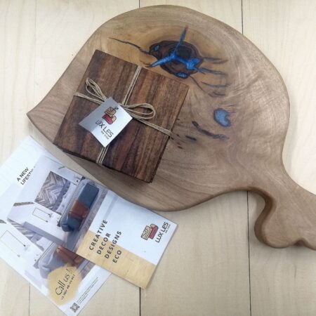 Epoxy Resin Wooden Serving Board