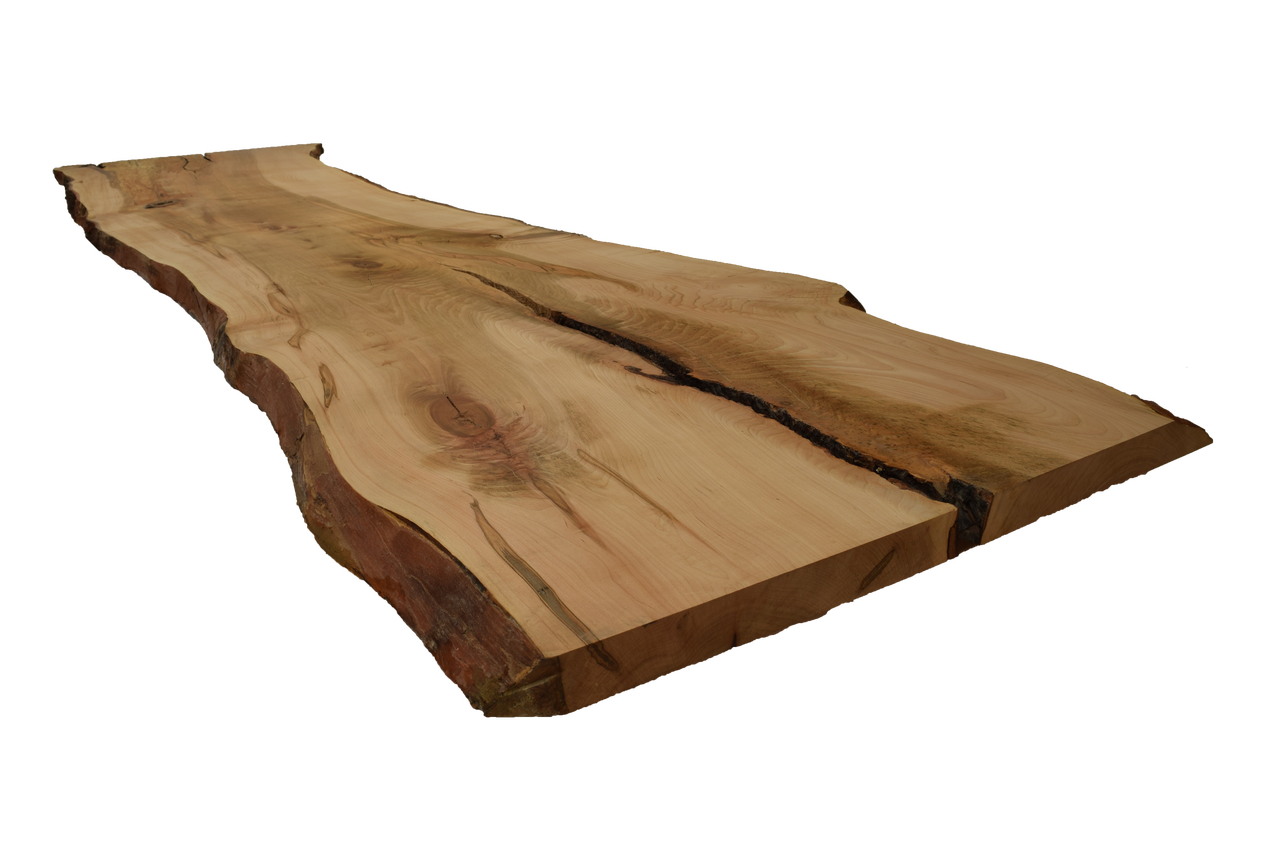 Live edge oak tabletop